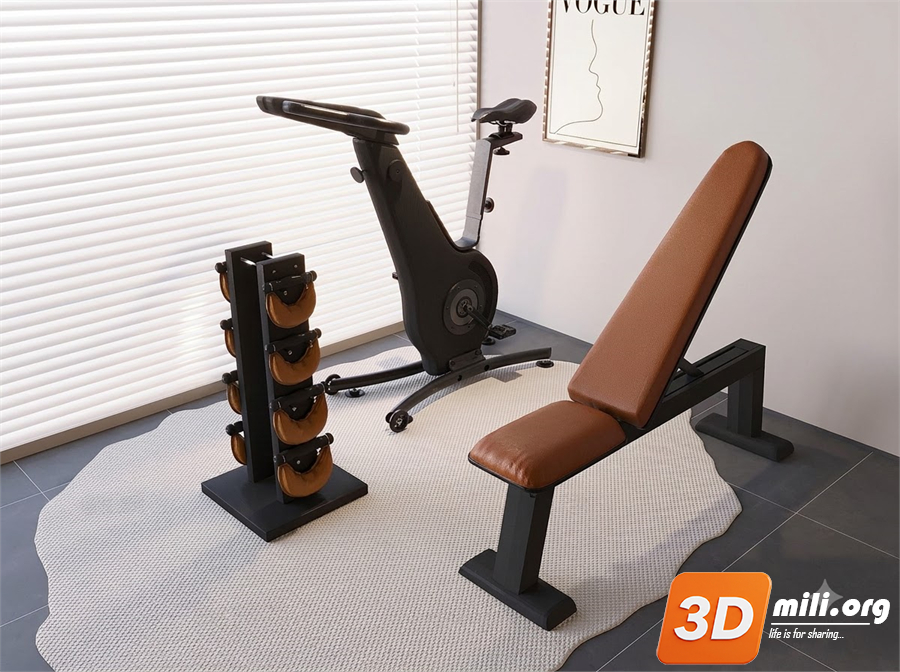 Fitness Equipment Skp Files